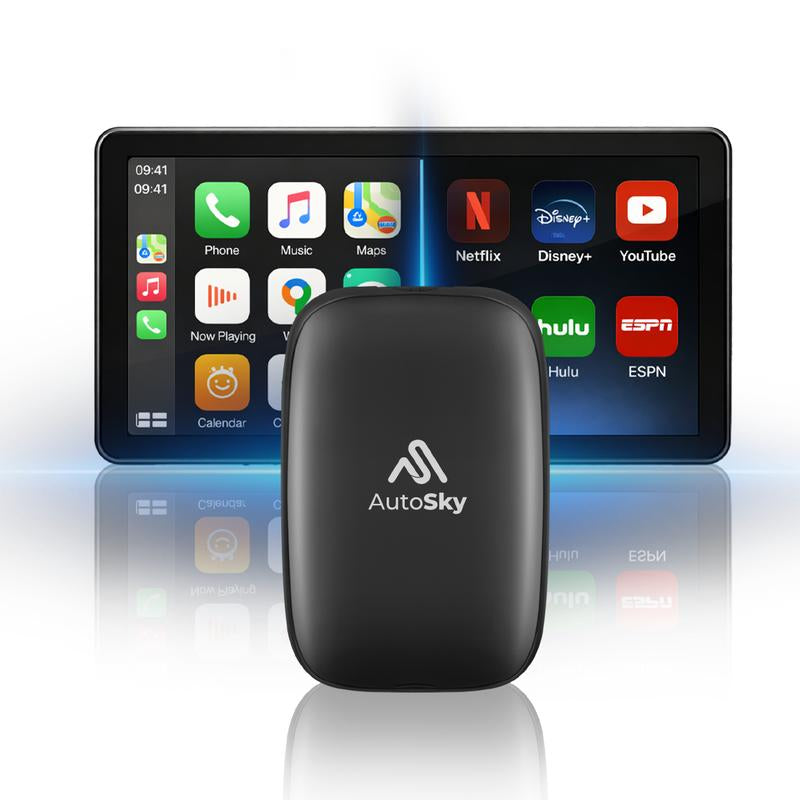 Autosky Ai Box Lite Flex - Transform Your Car'S Dashboard Screen into an Entertainment Hub