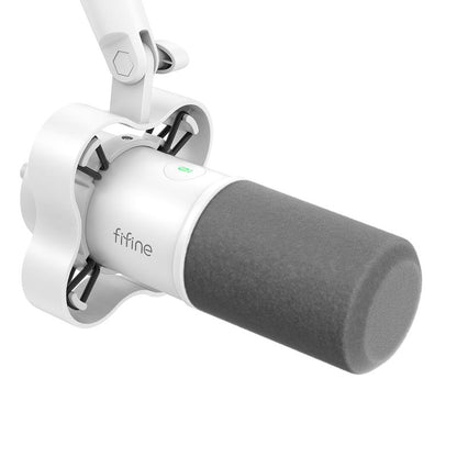 FIFINE K688Neo USB/XLR Dynamic Podcast Microphone – Pro Mic, Mute & Monitor for Streaming, Gaming, Vocal & Music Recording Audio, for PC Smartphone Mixer, Boom Arm
